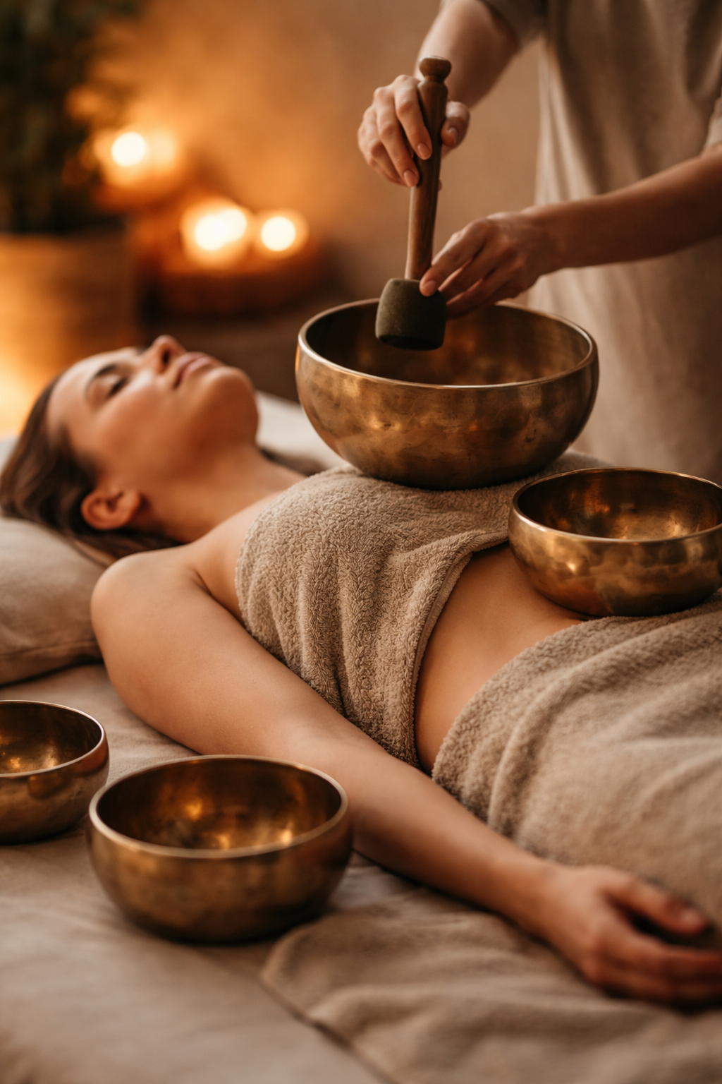 Masaż misami tybetańskimi